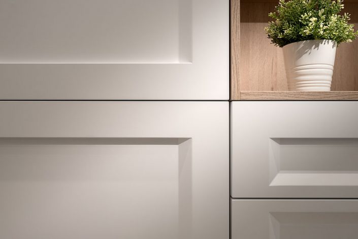 Detalle fotografia mueble cocina frente sin tiradores velasco studio ikea asturias imágenes para inspirar