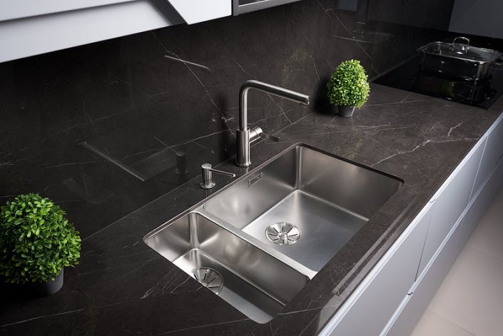 fotografía profesional de interiores producto cocinas diseño asturias fotógrafo gijón decoración fregadero encimera muebles